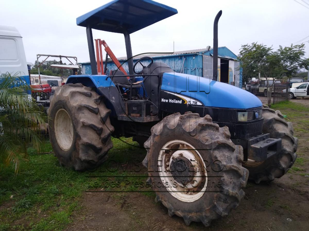 TRATOR NEW HOLLAND TL 75 E