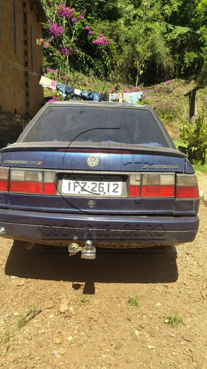 LOTE 001 - UM SANTANA 2000 MI EVID, PLACA IFZ2612