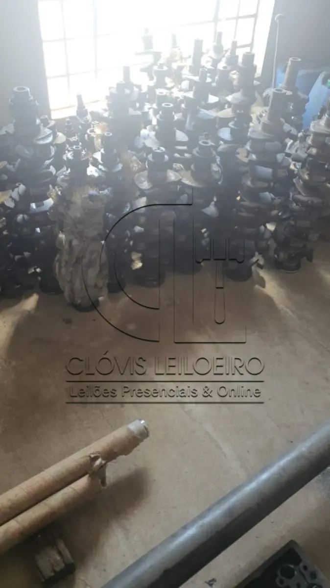 LOTE 036 - CINQUENTA E CINCO, UNIDADES DE VIRABREQUIM, para motores de veiculos diversificados