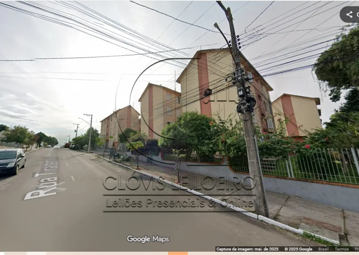 LOTE 001 - UM APARTAMENTO Nº 101, BLOCO 1  NA RUA TIRADENTES - ALEGRETE