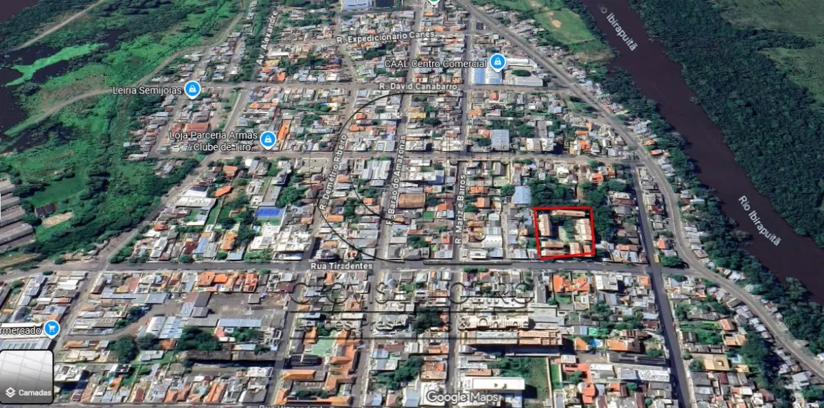 LOTE 001 - UM APARTAMENTO Nº 101, BLOCO 1  NA RUA TIRADENTES - ALEGRETE