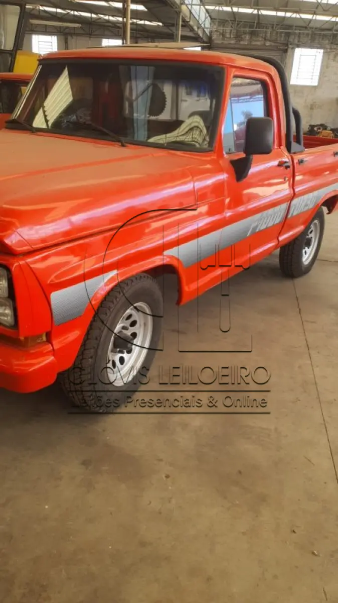 LOTE 004 - UMA CAMINHONETE, marca Ford, mod. F-1000, Placa IGC 0436
