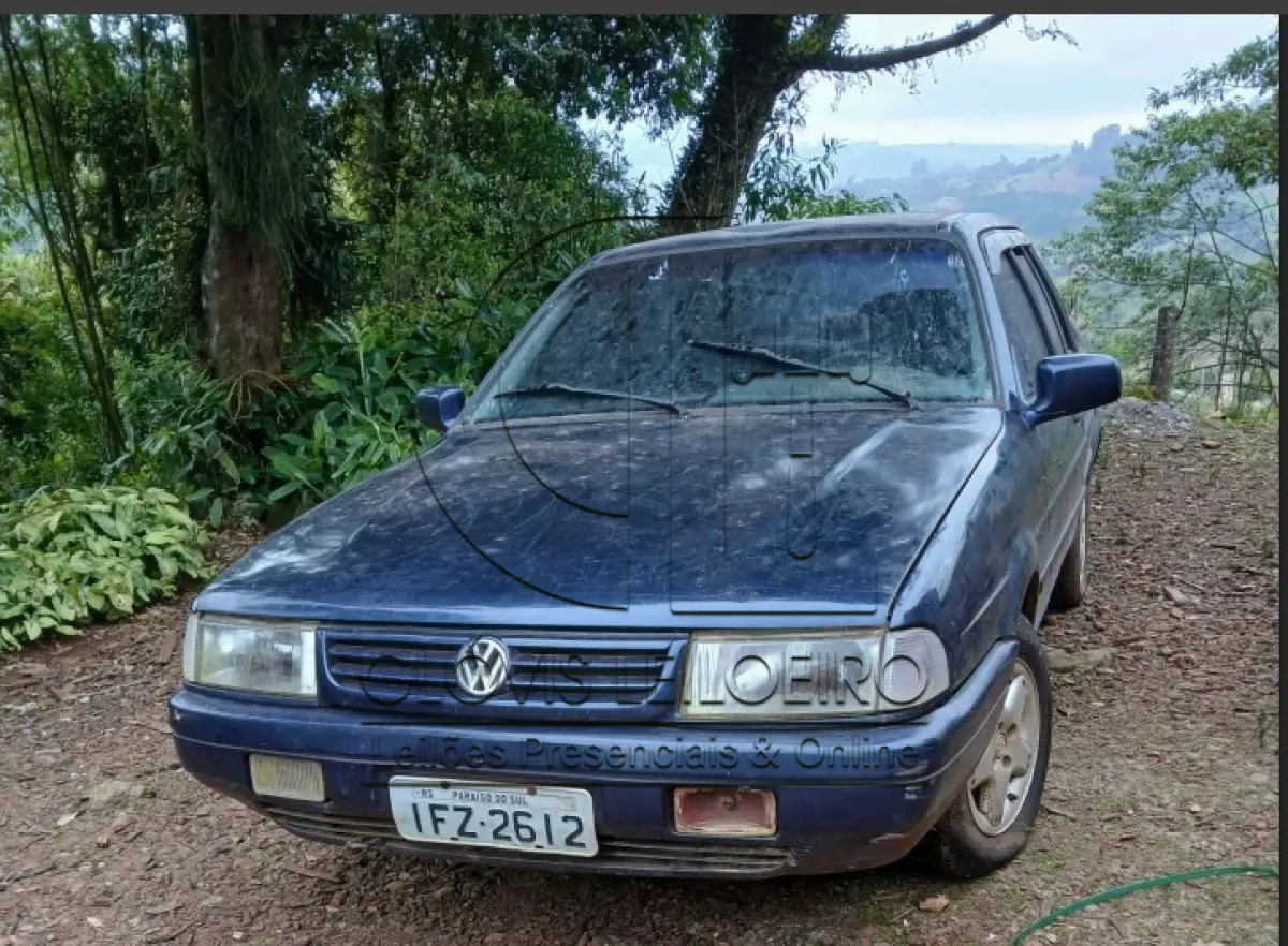 LOTE 001 - UM SANTANA 2000 MI EVID, PLACA IFZ2612