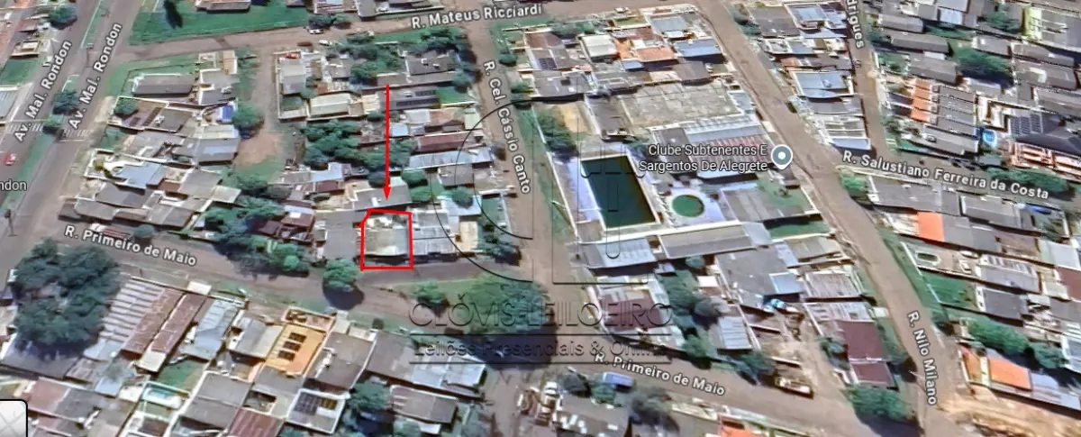 LOTE 002 - UM IMÓVEL NA VILA LARA CFE MATR 5.228 CRI ALEGRETE