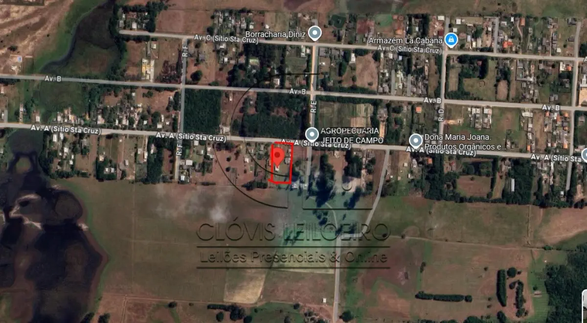 LOTE 001 - UM TERRENO LOCALIZADO NO SITIO SANTA CRUZ, MATR 76.086