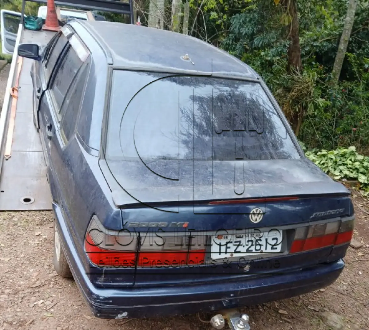 LOTE 001 - UM SANTANA 2000 MI EVID, PLACA IFZ2612