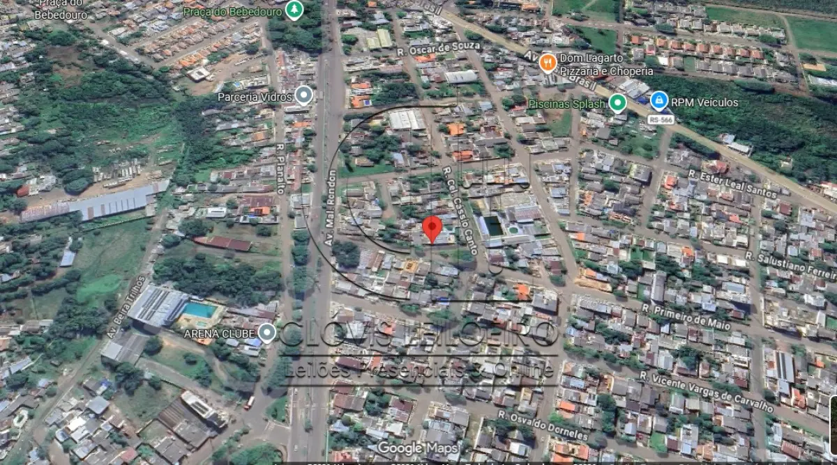 LOTE 002 - UM IMÓVEL NA VILA LARA CFE MATR 5.228 CRI ALEGRETE