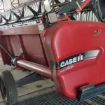 COLHEITADEIRA CASE, MOD. 5130 + PLATAFORMA + CARRINHO DE PLATAFORMA