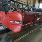 COLHEITADEIRA CASE, MOD. 5130 + PLATAFORMA + CARRINHO DE PLATAFORMA