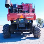 COLHEITADEIRA CASE, MOD. 5130 + PLATAFORMA + CARRINHO DE PLATAFORMA