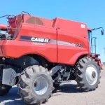 COLHEITADEIRA CASE, MOD. 5130 + PLATAFORMA + CARRINHO DE PLATAFORMA