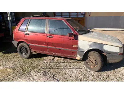 LOTE 001 - FIAT UNO MILLE EP, 1995/1996, PLACA GTW6571