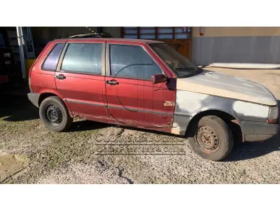LOTE 001 - FIAT UNO MILLE EP, 1995/1996, PLACA GTW6571