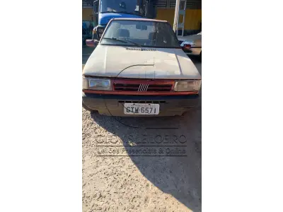 LOTE 001 - FIAT UNO MILLE EP, 1995/1996, PLACA GTW6571